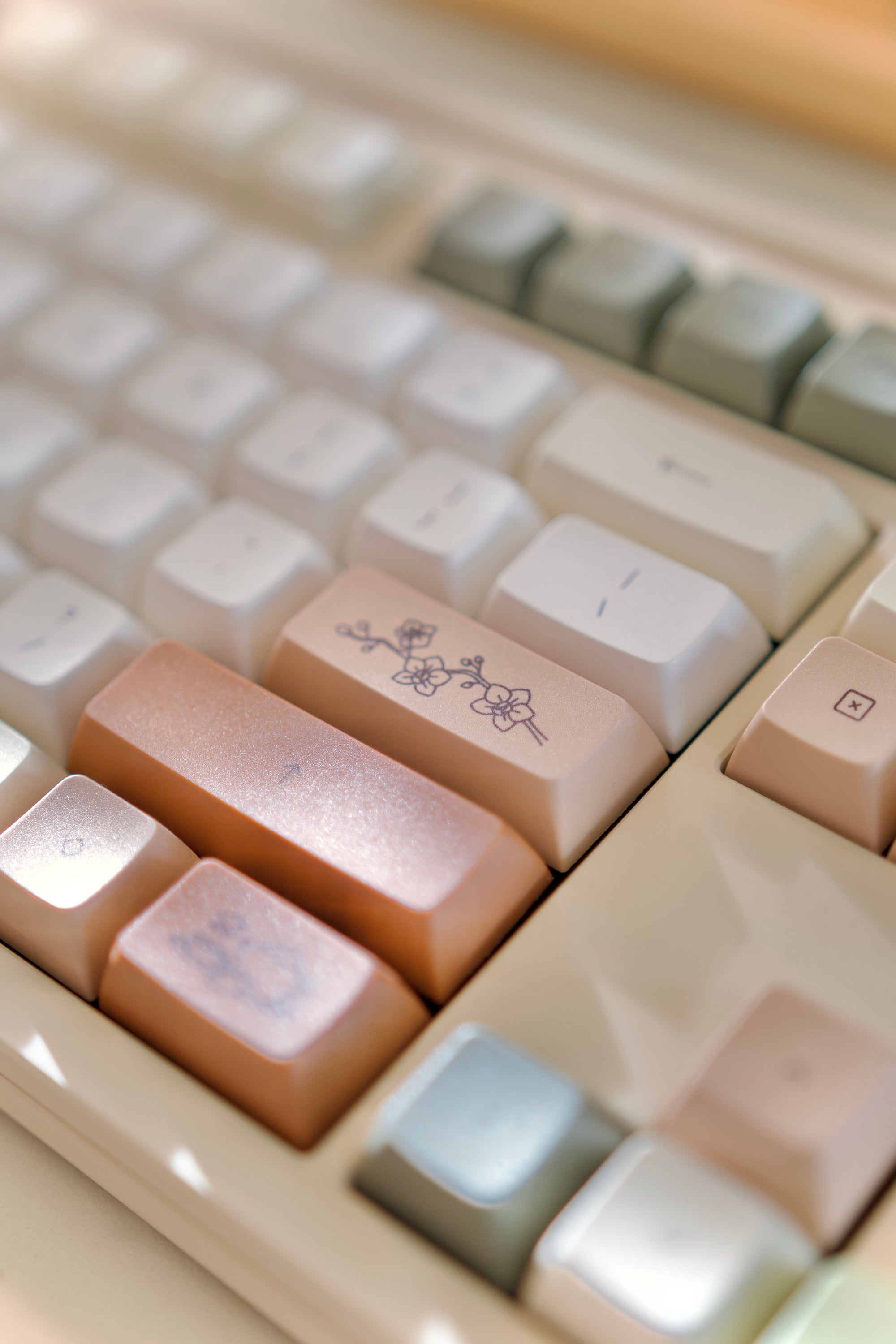 zen marshmallow keycaps