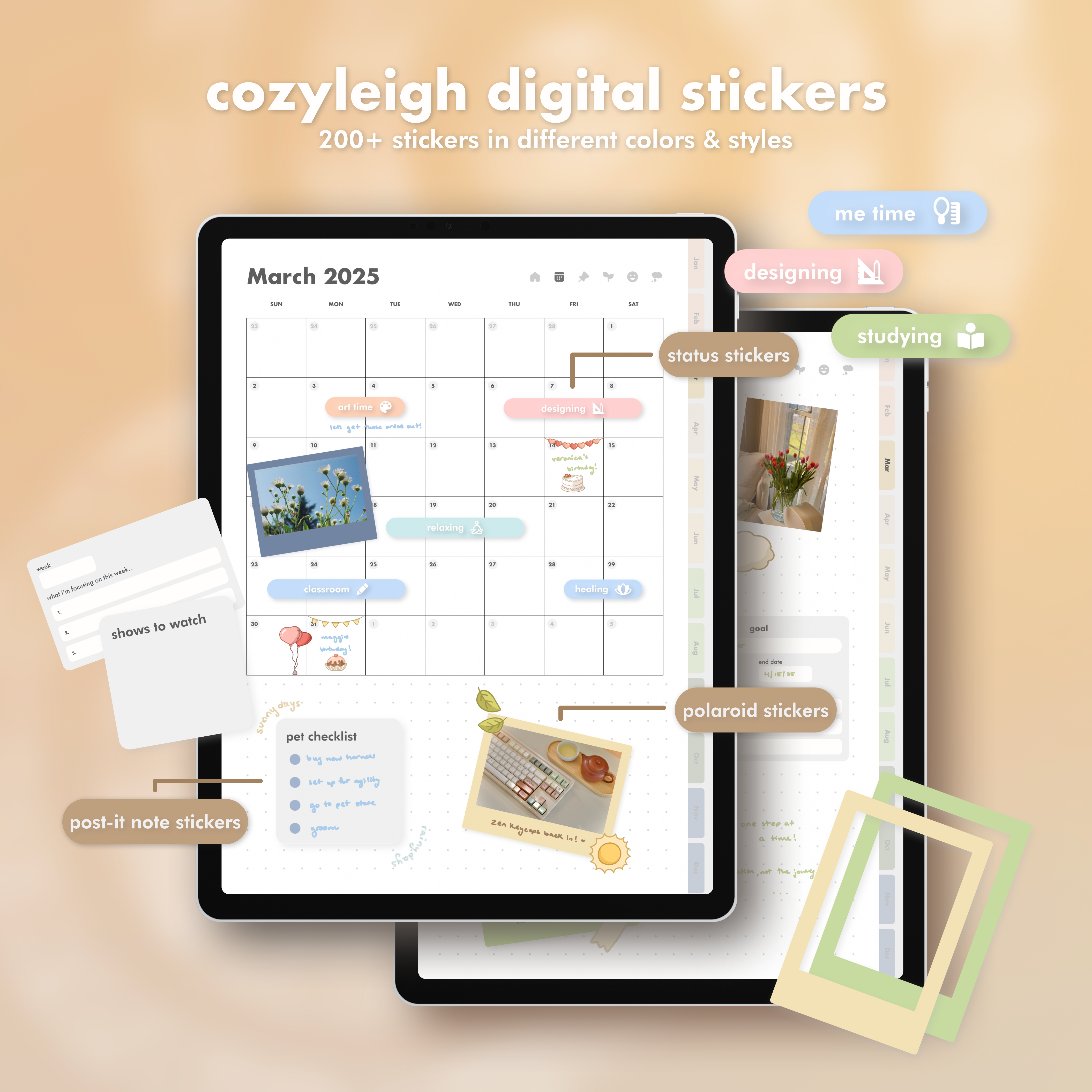 Cozyleigh 2025 Digital Planner