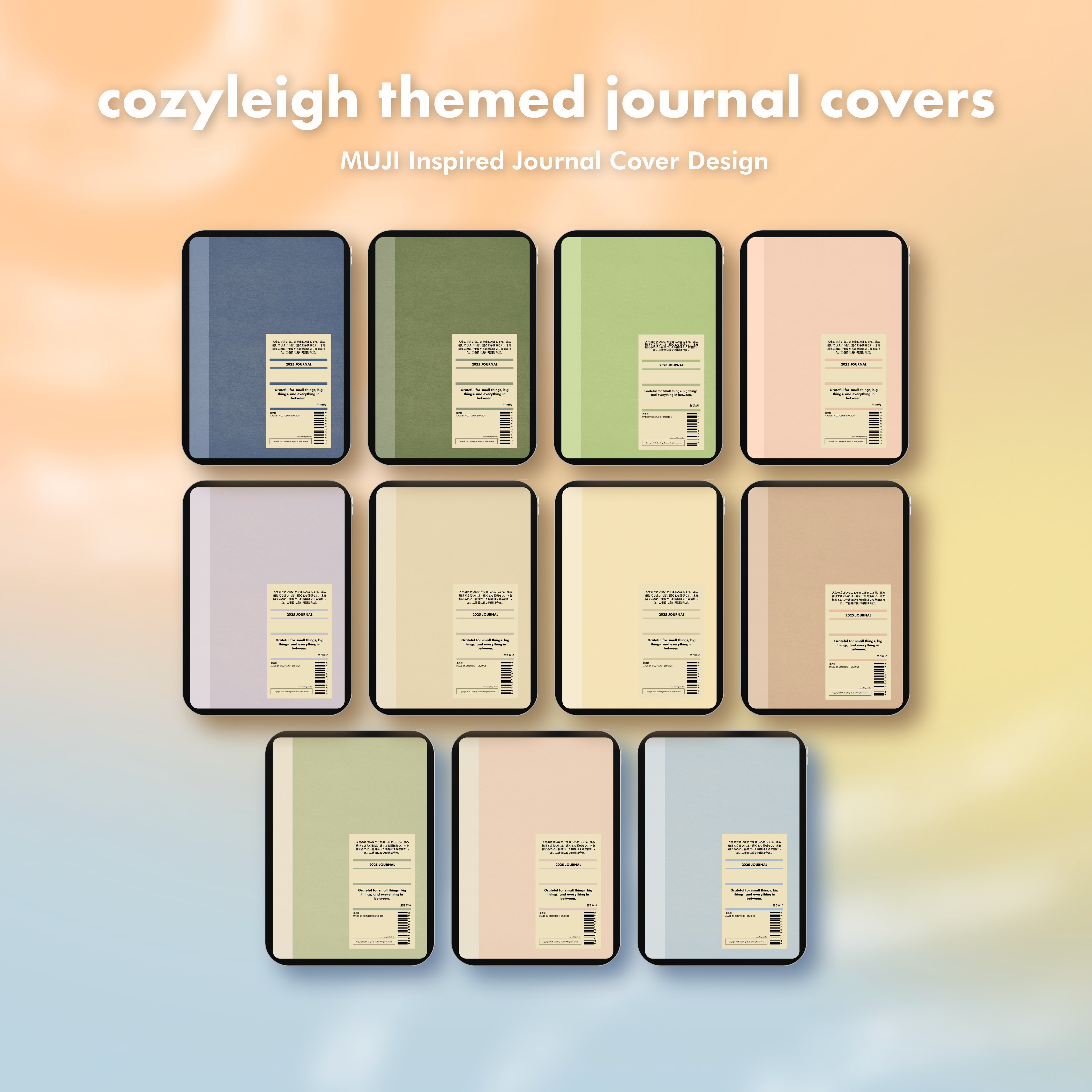 Cozyleigh 2025 Digital Planner