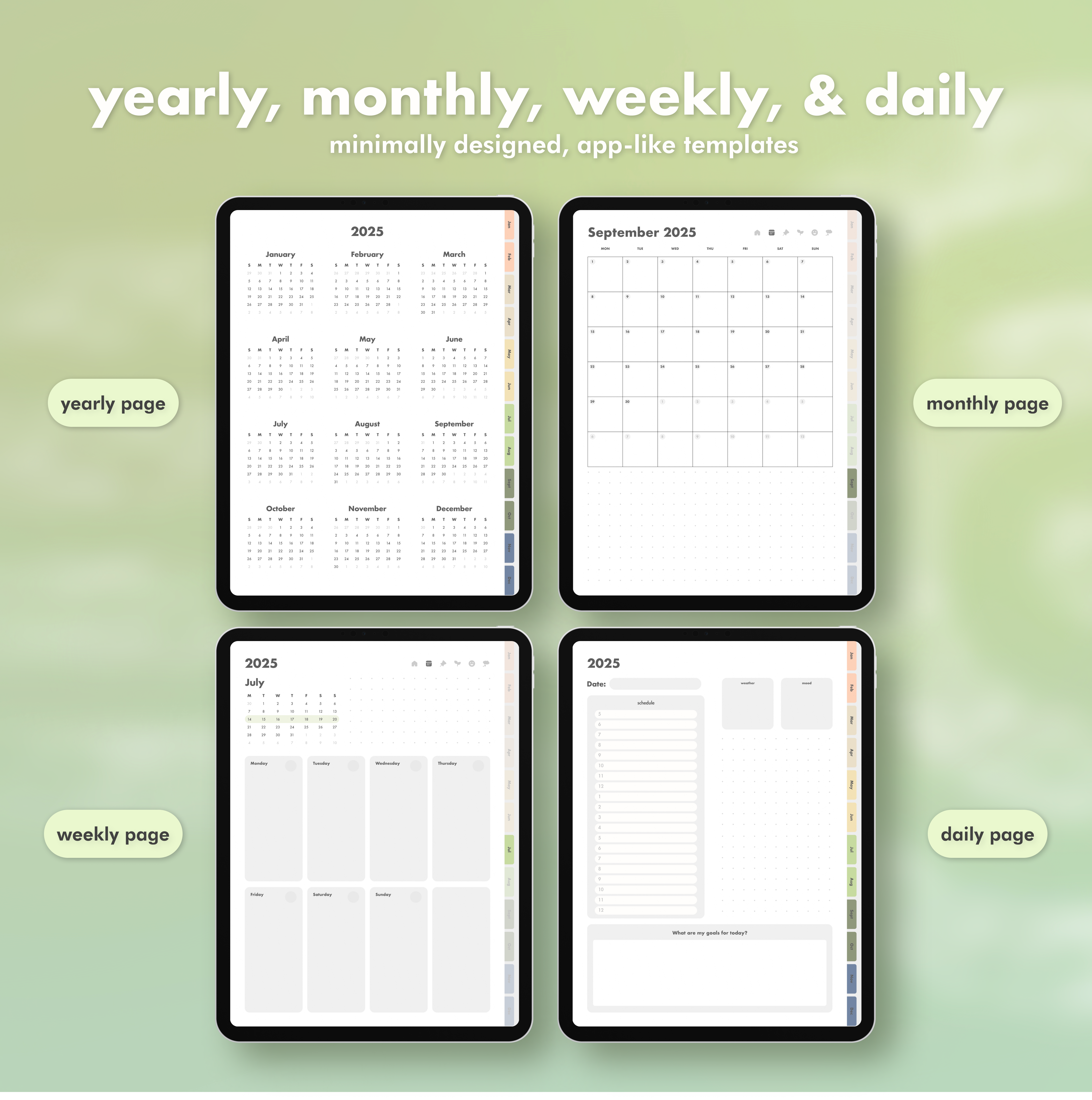 Cozyleigh 2025 Digital Planner