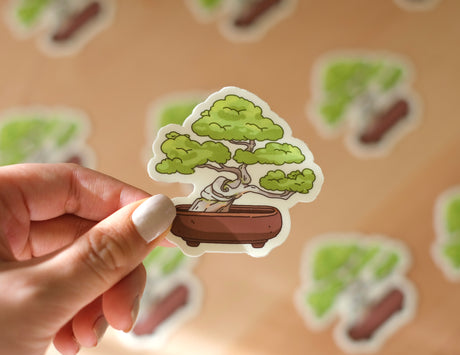 MySweetChubs Summer Bonsai Sticker Flake