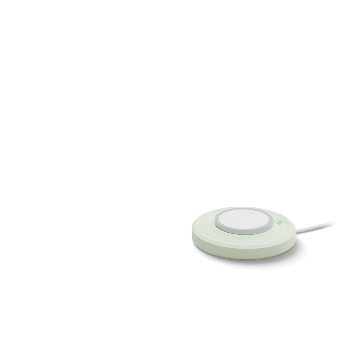 Charging pair layer: Sage Zen MagSafe Charger Puck with its cable