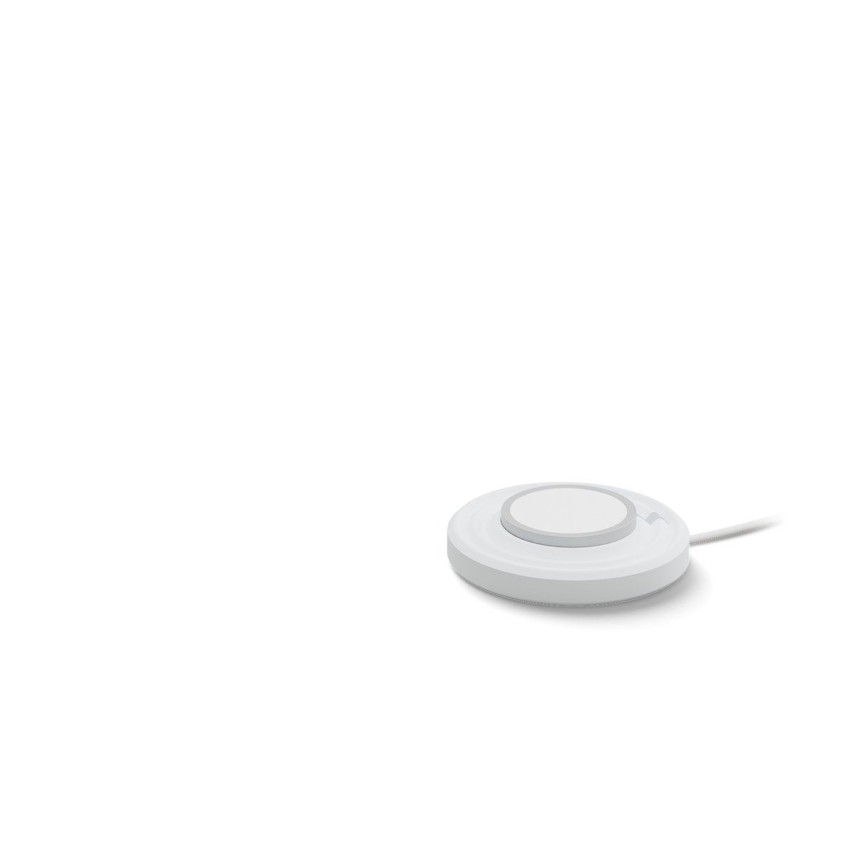 Charging pair layer: Stone Zen MagSafe Charger Puck with its cable