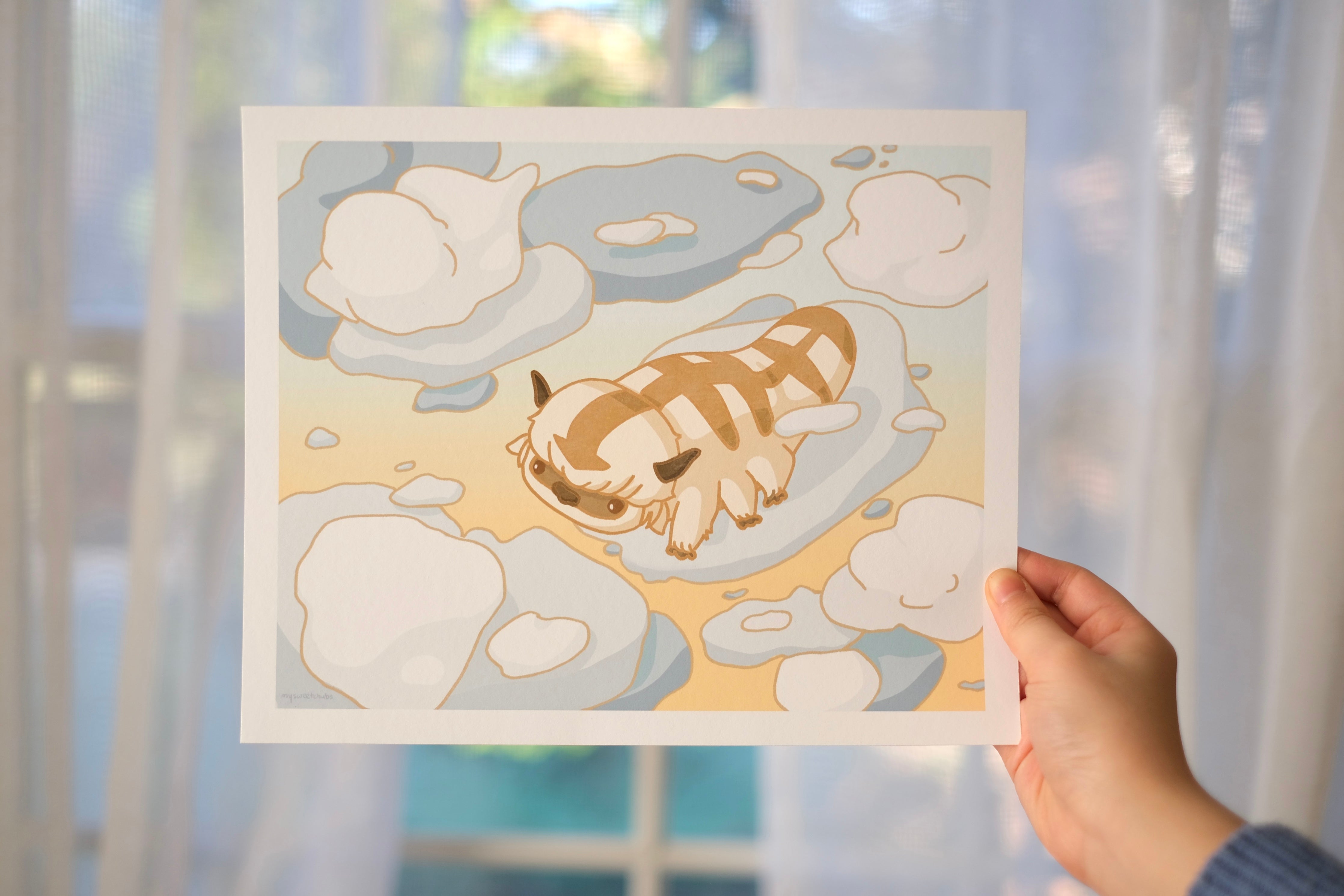 MySweetChubs Chubby Appa Art Print – Cozyleigh Studios