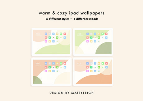 4 Warm & Cozy iPad Wallpapers