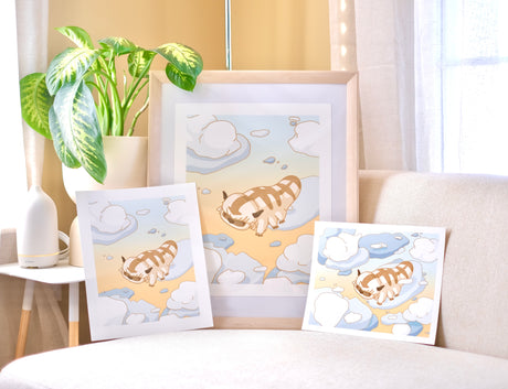 MySweetChubs Chubby Appa Art Print