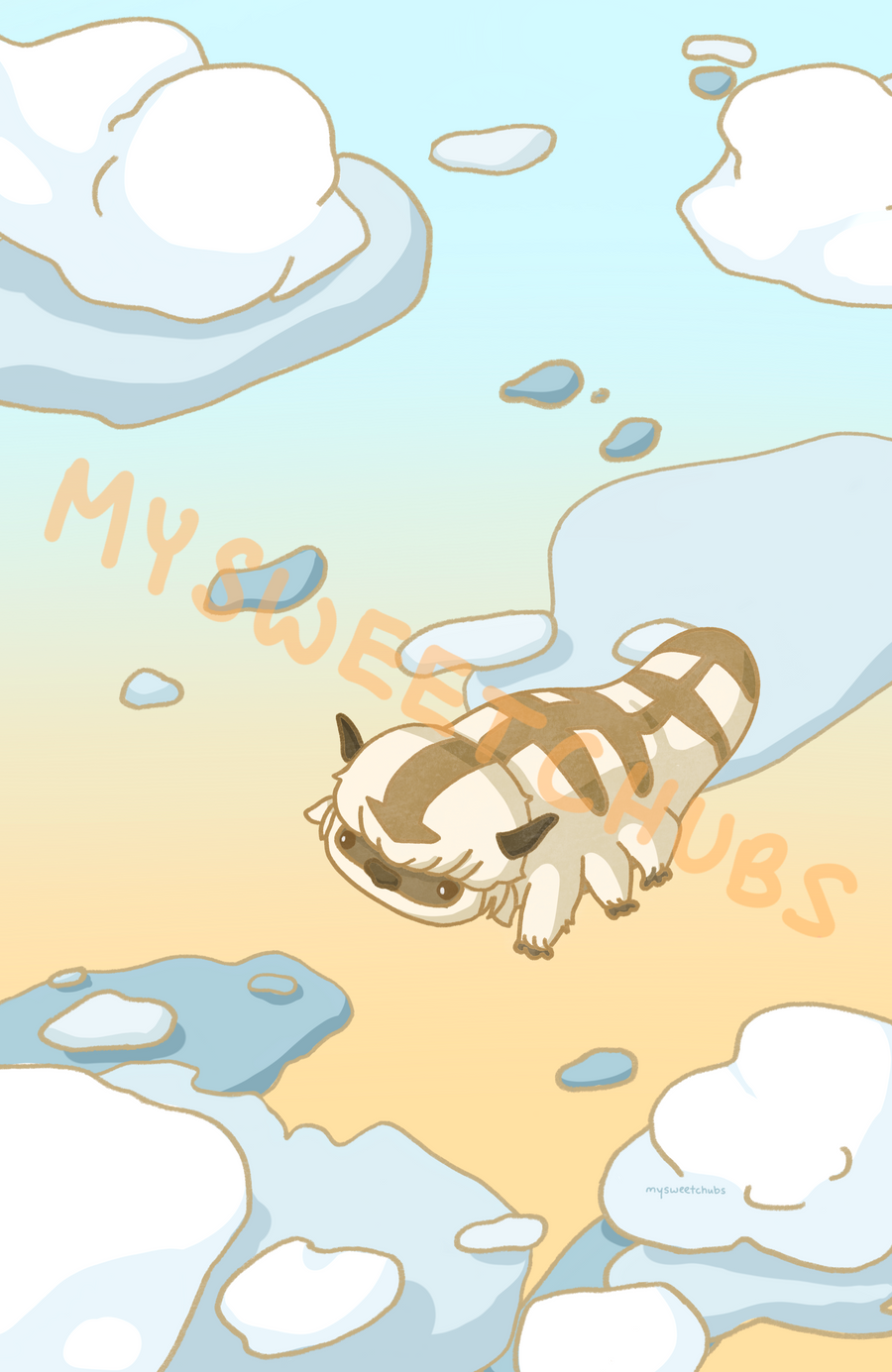 MySweetChubs Chubby Appa Digital Wallpaper, photo 6