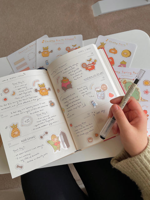 MySweetChubs Chubby Fruits Fitness Sticker Sheets (Part 1 and 2), photo 6