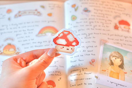 MySweetChubs ChubShroom Sticker Flake
