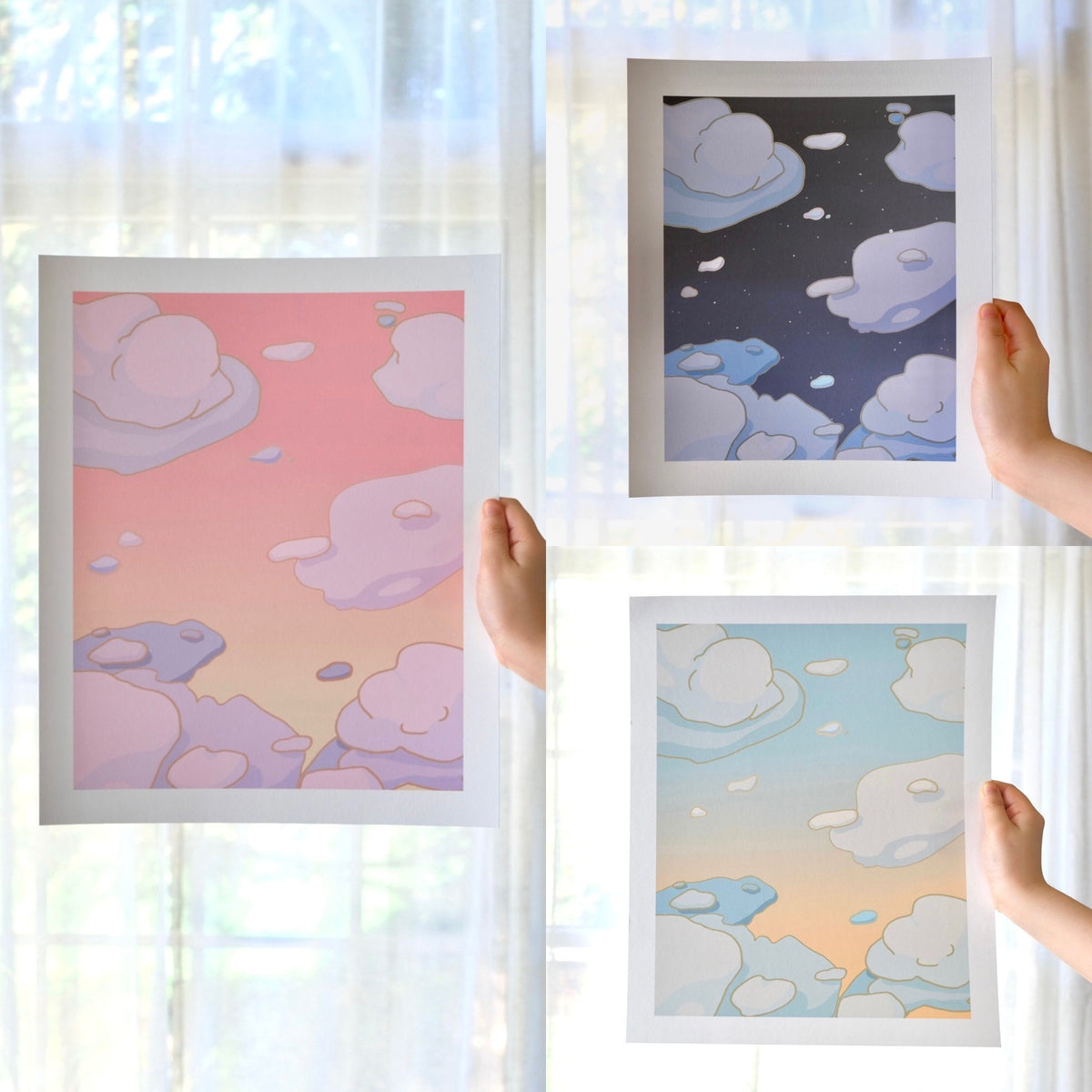 MySweetChubs Dreamy Skies (Part 1) Art Print