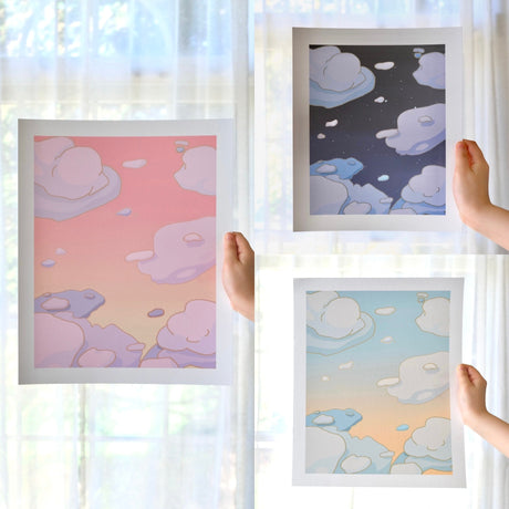 MySweetChubs Dreamy Skies (Part 1) Art Print