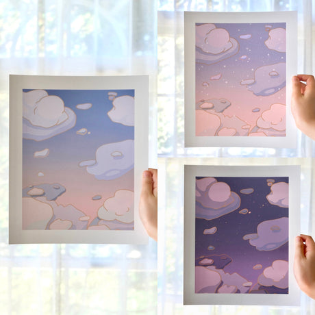 MySweetChubs Dreamy Skies (Part 2) Art Print
