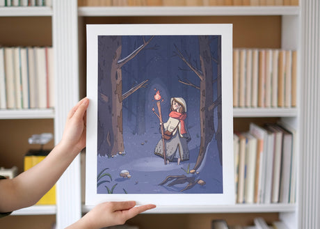 MySweetChubs Guided Traveler Art Print