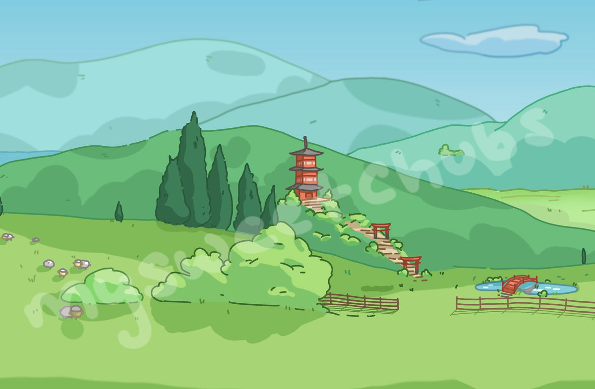 MySweetChubs Rural Life in Summer Digital Wallpaper, photo 4