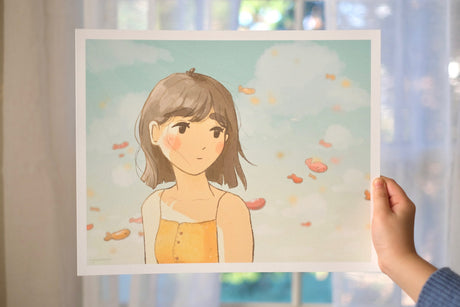MySweetChubs Summer Breeze Art Print