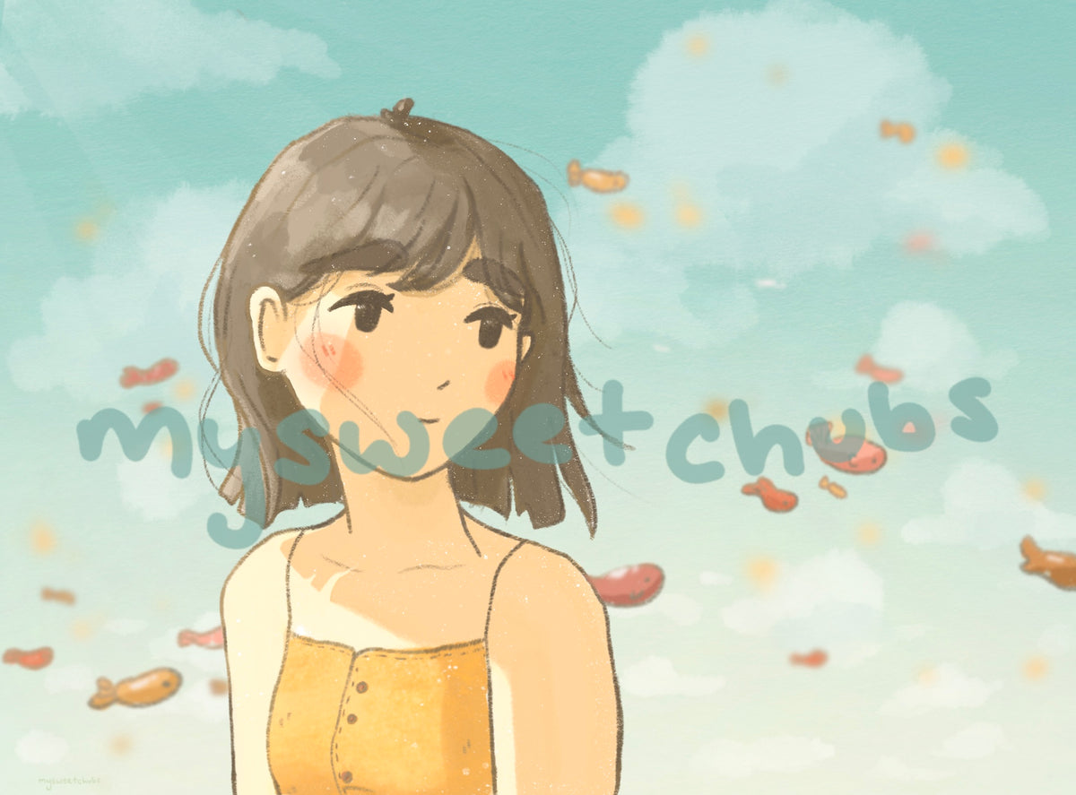 MySweetChubs Summer Breeze Art Print, photo 2