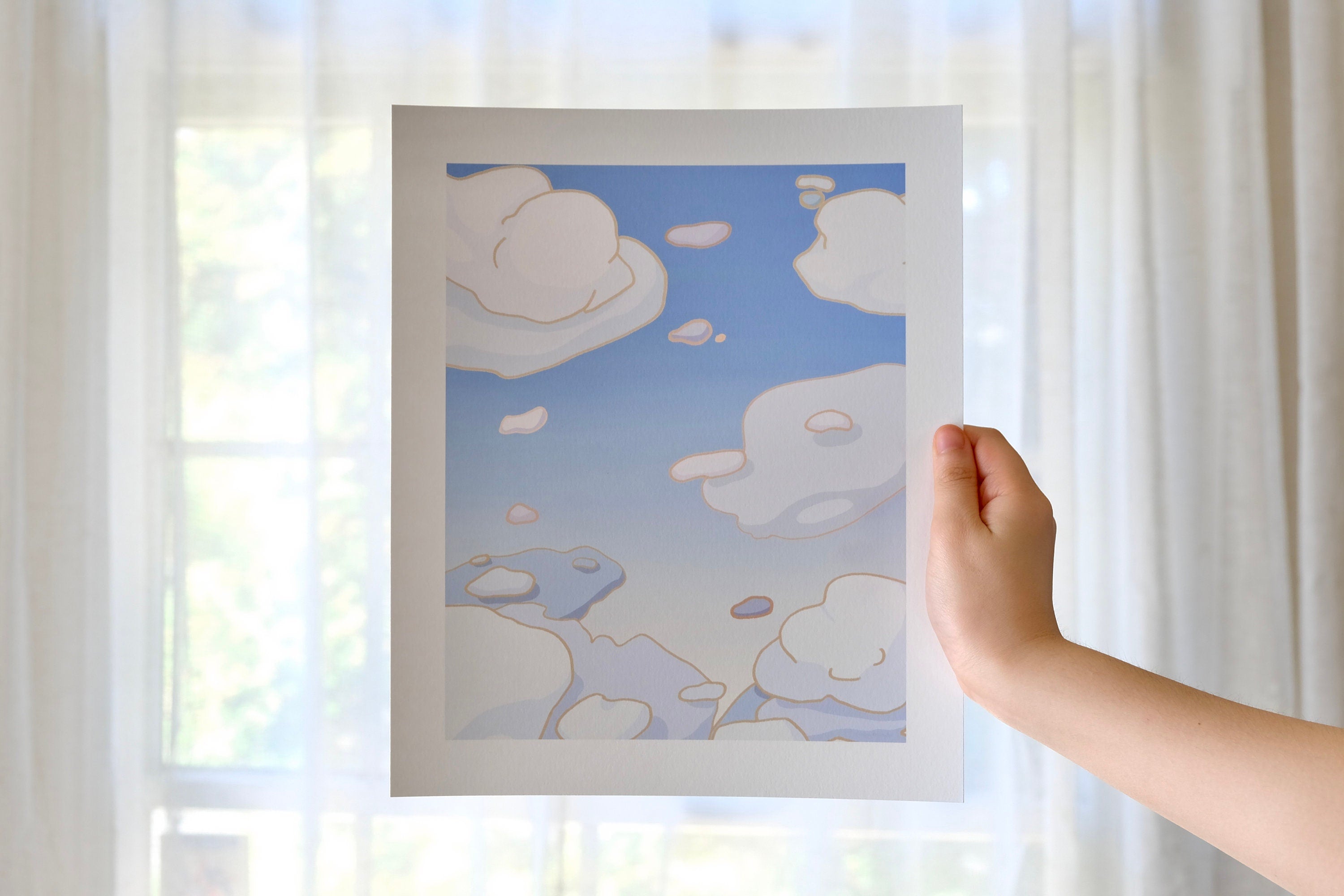 MySweetChubs Dreamy Skies (Part 2) Art Print