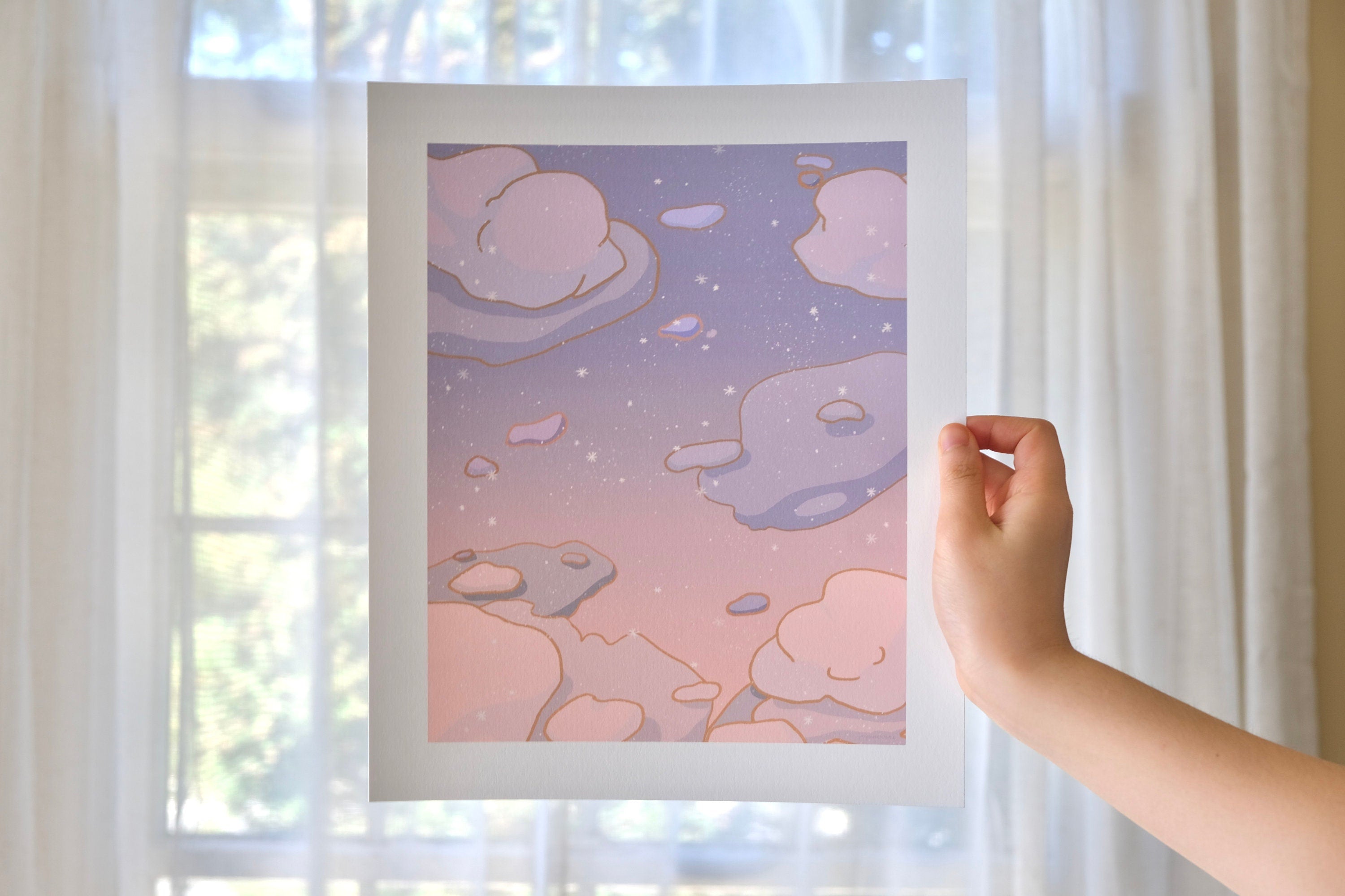 MySweetChubs Dreamy Skies (Part 2) Art Print