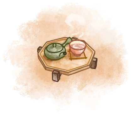 Zen Tray in maple, drawn by Ash